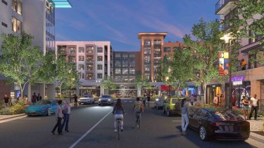 exterior street level view Wellory Living - Luxury apartments for rent in Huntsville, AL