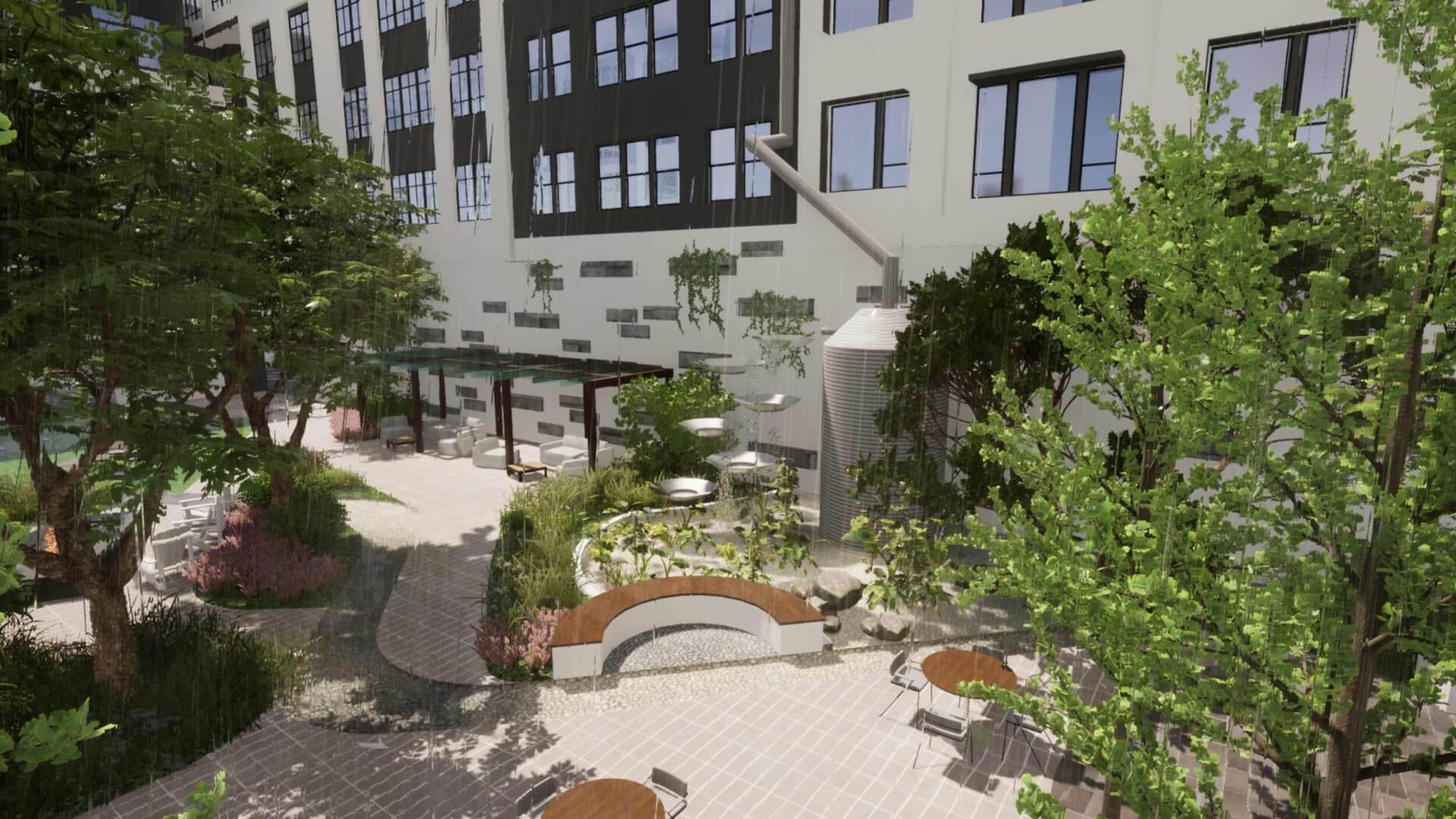 Community amenities at Wellory Living - Midcity Huntsville apartments