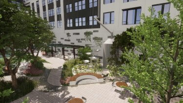 Community amenities at Wellory Living - Midcity Huntsville apartments